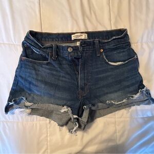 Abercrombie & Fitch Denim Blue Women's Shorts